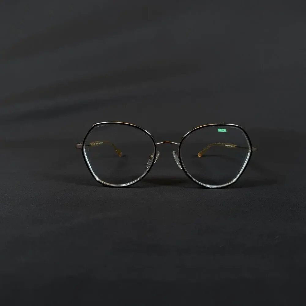 Furla VFU376K COL.0300 135 Gold Glitter Transparent eyeglasses Only Frame